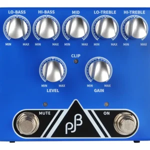 Sonderangebot Phil Jones Bass PE-5 Pedal - Bass Preamp / 5-Band EQ / Direct Box / Boost