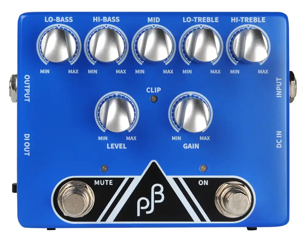 Sonderangebot Phil Jones Bass PE-5 Pedal - Bass Preamp / 5-Band EQ / Direct Box / Boost