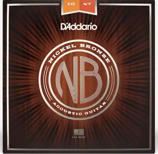 D'ADDARIO NB1047 010-047 Nickel Bronze Saiten für Westerngitarre Begrenztes Angebot