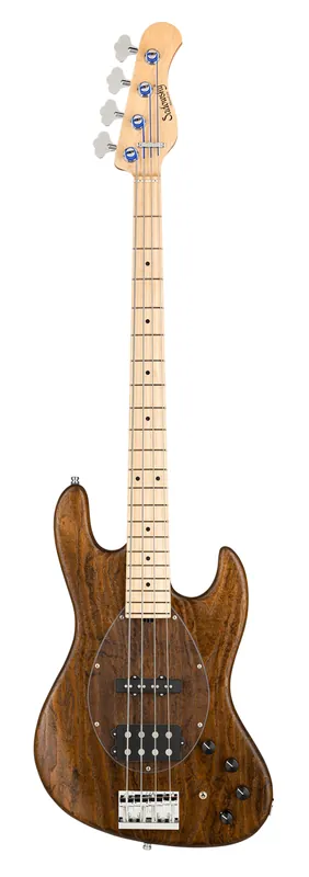 Sadowsky MetroLine 21-Fret Vintage M/J Bass, Swamp Ash Body, Maple Fingerboard, 4-String - Antique Tobacco Transparent Satin Nur Für Kurze Zeit