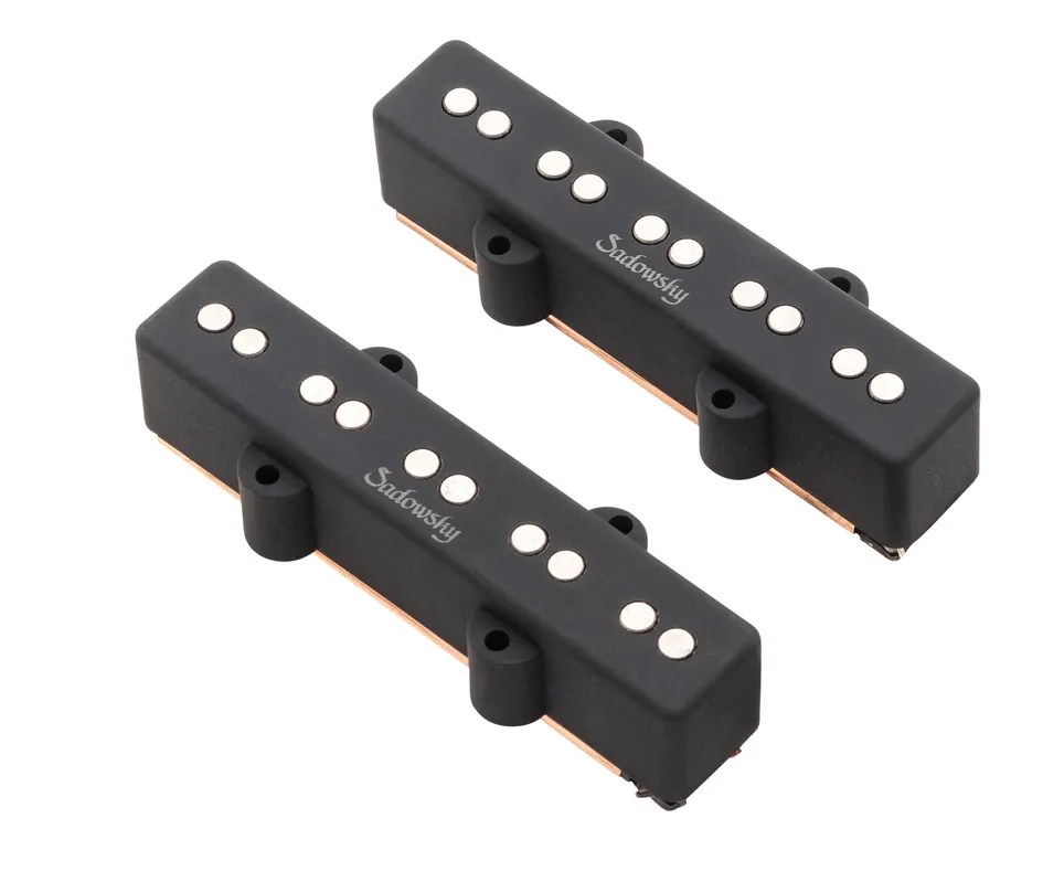 Kostenloser Rückversand Sadowsky J/J-Style Bass Pickup Set, Passive, Hum-Cancelling, Stacked Coils, 5-String - Bridge & Neck