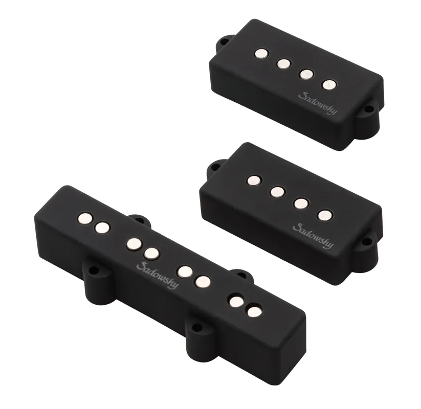 Sadowsky P/J-Style Bass Pickup Set, Passive, 4-String - Bridge & Neck Kostenloser Versand