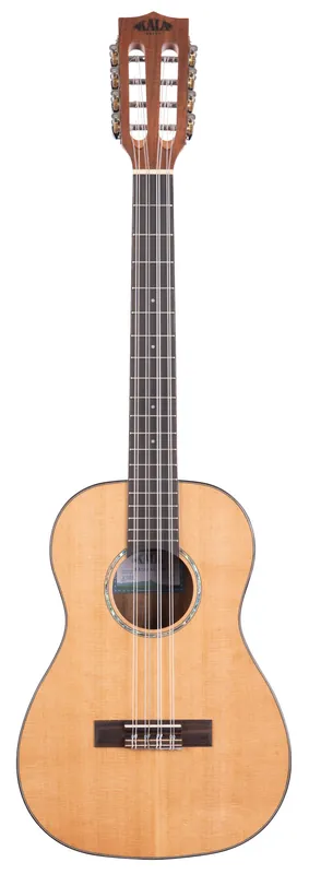Begrenztes Angebot KALA KA-SCAC-B8 - Gloss Solid Cedar Top Acacia 8-String Baritone Ukulele, with Bag (UB-B)