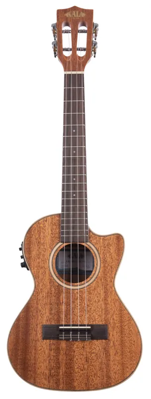 Mega-Angebot KALA KA-SMH-TG-CE - Gloss Solid Mahogany Tenor Ukulele, with Cutaway, EQ and Case (UC-T)