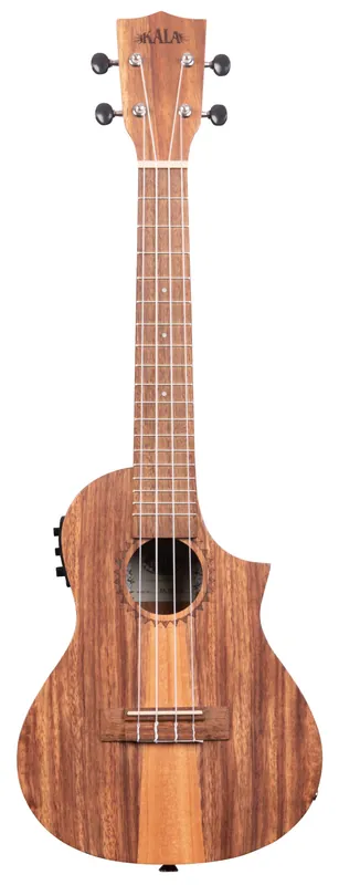 Bestseller KALA KA-TK-C-CE - Teak Tri-Top Concert Ukulele, with Cutaway & EQ