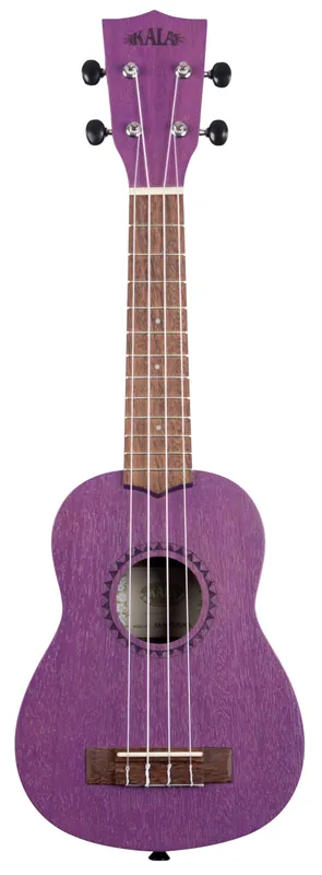 Wochenendangebot KALA KA-MRT-PUR-S - Royal Purple Watercolor Meranti Soprano Ukulele
