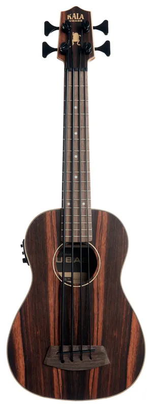 U-Bass Striped Ebony, Fretted, with Deluxe Bag Zertifiziert