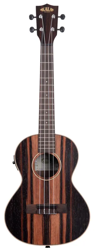 Solange Der Vorrat Reicht KALA KA-EBY-TE - Ebony Tenor Ukulele, with EQ & Bag (UB-T)
