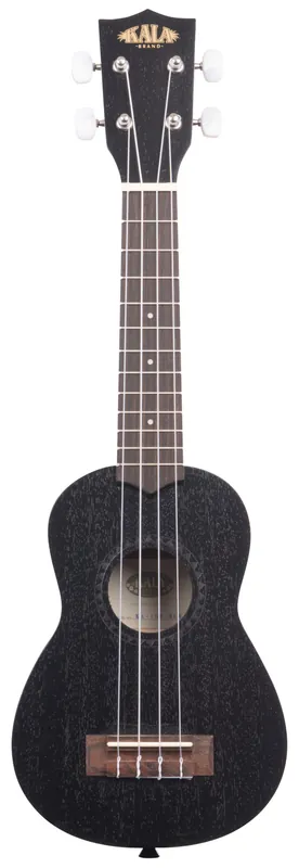Must-Have KALA KA-15S BLK - Black Satin Mahogany Soprano Ukulele, with Bag (UB-S)