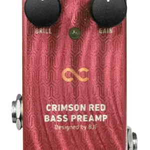 Angebot One Control Crimson Red - Bass Preamp