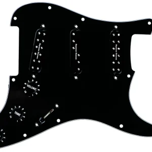 Seymour Duncan Everything Axe Loaded Pickguard, Strat Pickup Set, SJBJ-1B JB, SDBR-1N, SL59-1 - Black Rabatt