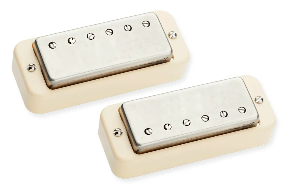 Top-Angebot Seymour Duncan Antiquity II - Mini Humbucker Set, P90 Mounting Ring - Nickel Cover