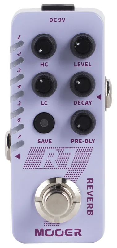 Neuheit Mooer R7 Reverb - Digital Reverb