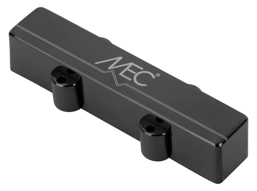 Preis Gesenkt MEC Active J-Style Bass Pickup (Long), Metal Cover, 4-String Bridge / 5-String Neck & Bridge - Brushed Black Chrome