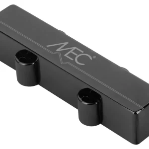 MEC Active J-Style Bass Pickup (Short), Metal Cover, 4-String, Neck - Black Chrome Billig