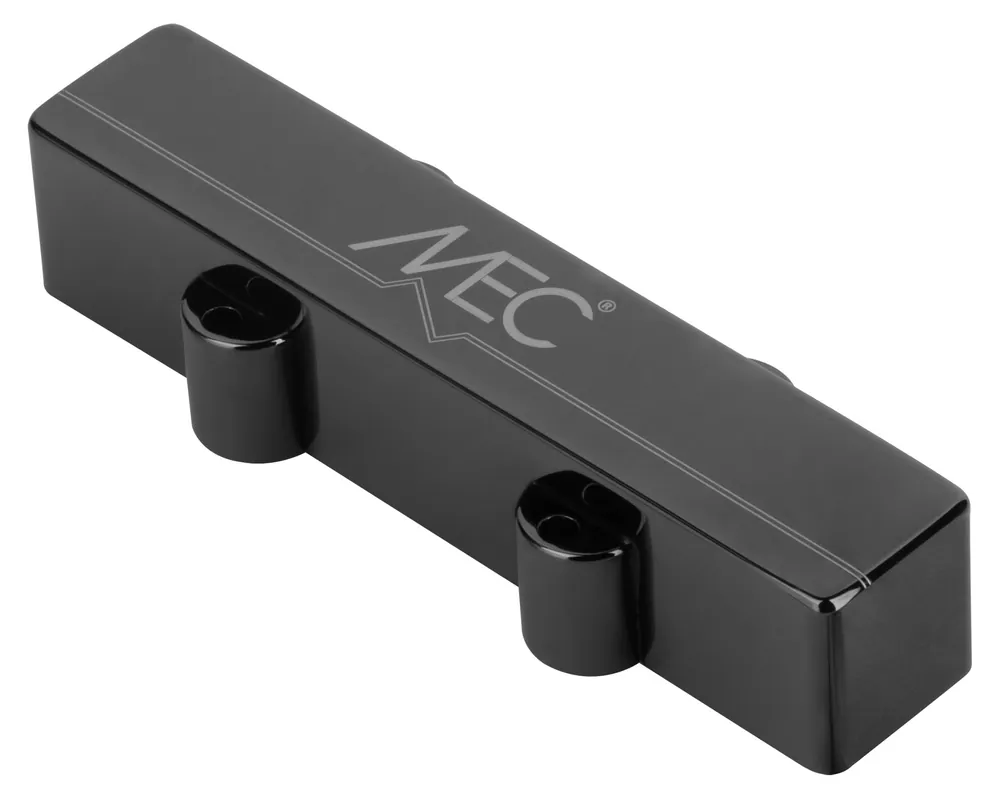 MEC Active J-Style Bass Pickup (Short), Metal Cover, 4-String, Neck - Black Chrome Billig