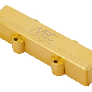 Kostenfreie Lieferung MEC Active J-Style Bass Pickup (Short), Metal Cover, 4-String, Neck - Brushed Gold