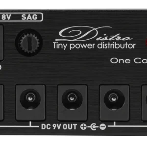 Must-Have One Control Micro Distro - Tiny Power Distributor, All-In-One-Pack, Black