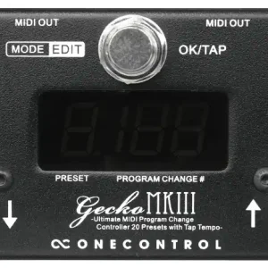 Neue Ware One Control Gecko MKIII - Programmable MIDI Controller / Tap Tempo