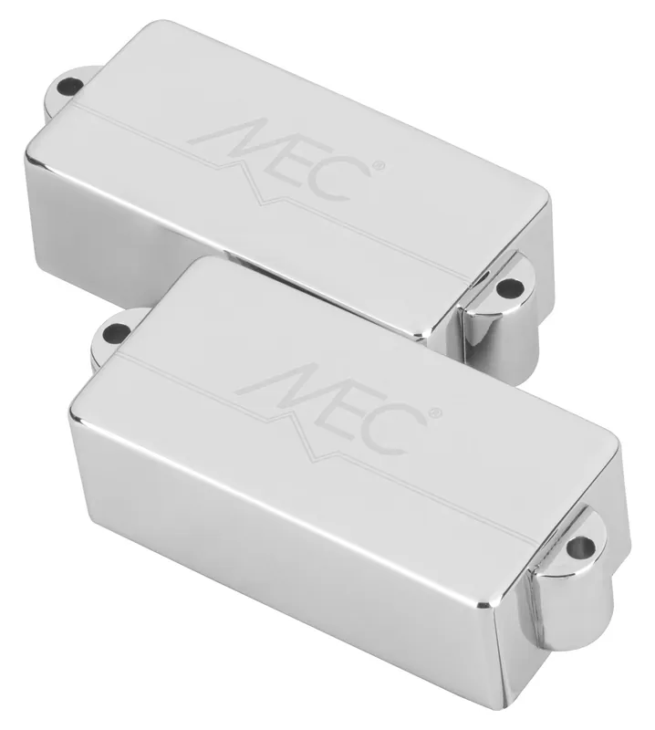 MEC Active P-Style Bass Pickup, Metal Cover, 4-String - Chrome Direkt Vom Hersteller