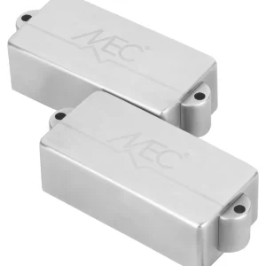 Direktkauf MEC Active P-Style Bass Pickup, Metal Cover, 4-String - Brushed Chrome