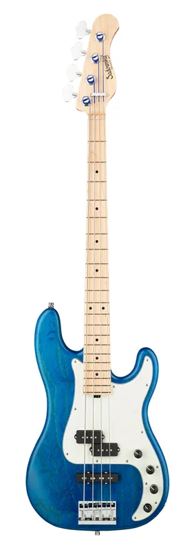 Bestpreis Sadowsky MetroLine 21-Fret Hybrid P/J Bass, Swamp Ash Body, Maple Fingerboard, 4-String - Ocean Blue Transparent Satin