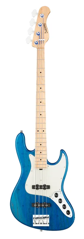 Sadowsky MetroLine 21-Fret Vintage J/J Bass, Swamp Ash Body, Maple Fingerboard, 4-String - Ocean Blue Transparent Satin Sonderangebot