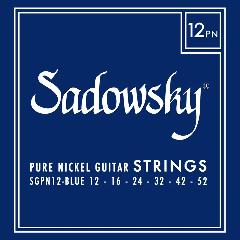 Angebot Sadowsky Blue Label Guitar String Set, Pure Nickel - 012-052