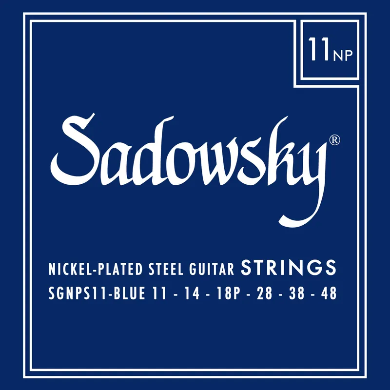 Schnäppchen Sadowsky Blue Label Guitar String Set, Nickel Plated Steel - 011-048