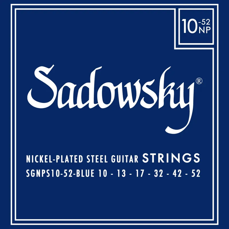 Sichere Zahlung Sadowsky Blue Label Guitar String Set, Nickel Plated Steel - 010-052