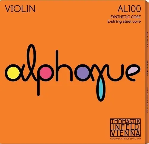 THOMASTIK AL100 3/4 Violin Saiten Satz Alphayue Nylonkern Neu Im Sortiment