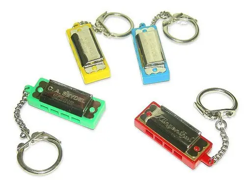Nur Heute SEYDEL 60040 MINI Schlüsselanhänger Mundharmonika