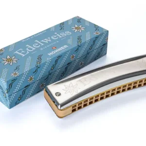 HOHNER Oktav Mundharmonika, Edelweiss 32 C-Dur Schnäppchen