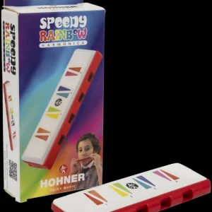 Hohner Mundharmonika, Speedy, Rainbow, rot Neu Im Sortiment
