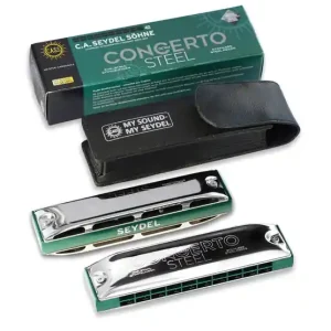 SEYDEL 31401 Concerto Steel Mundharmonika in C Sofort Bestellen
