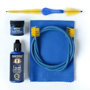 Heißes Angebot MusicNomad Premium Trombone Cleaning & Care Kit, 5 pcs. (MN771) - incl. MN704, MN705, MN730, MN760 & MN762