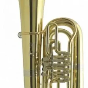 MUSICA AUSTRIA 4/4 B-Tuba, 4 Ventile, Minibal + Gigbag BUNDLE - AM LAGER! Günstig
