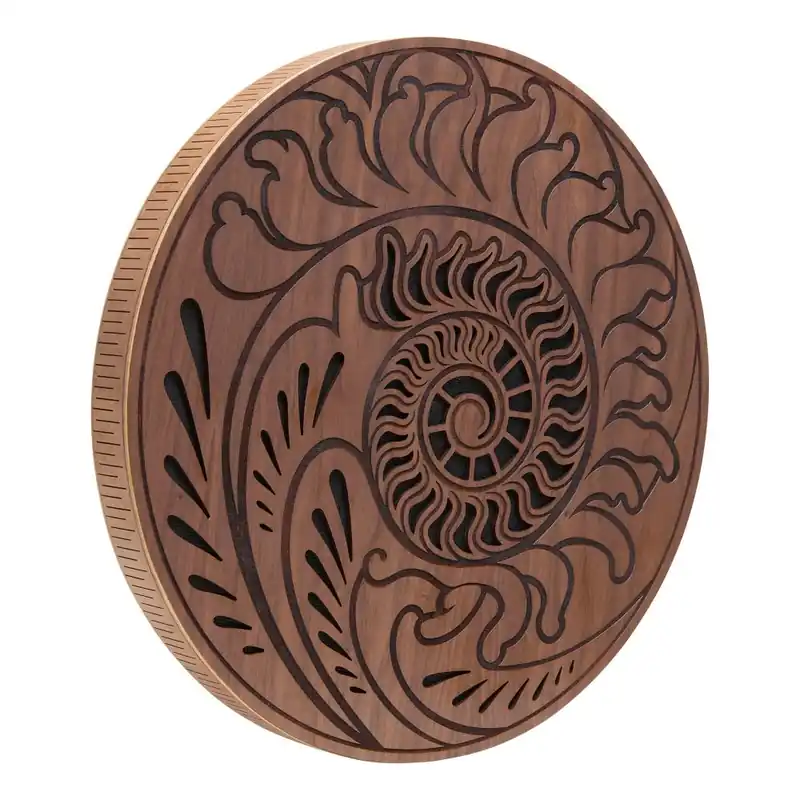 Meinl RDO15F Sonic Energy 15" Rain Disk, Ozeanklang, Fibonacci-inspirierte Gravur Heißes Angebot