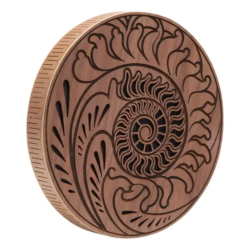 Meinl RDO10F Sonic Energy 10" Rain Disk, Ozeanklang, Fibonacci-inspirierte Gravur Neue Ware