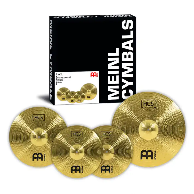 Meinl HCS141620 Cymbals HCS komplettes Beckenset - 14" Hihat, 16" Crash, 20" Ride Beliebt