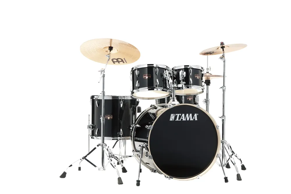 TAMA IP52H6W-HBK Imperialstar 22" Drum Set 5 teilig - Hairline Black/Chrom Top-Angebot