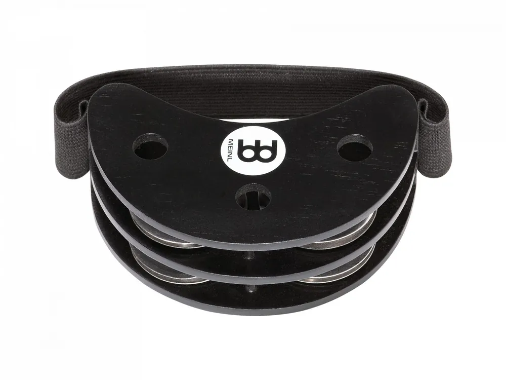 Sonderangebot MEINL FJS2S-BK Percussion Foot Tambourine - Edelstahl