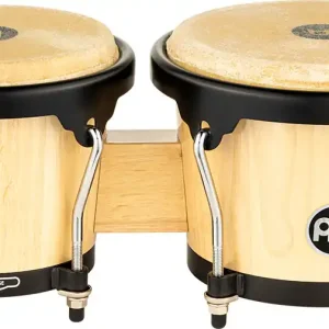 Finale Aktion MEINL HB100NT Percussion Headliner Series Wood Bongo 6 3/4" Macho & 8" Hembra - Natural