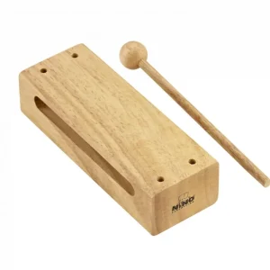 NINO 21 Percussion Wood Block medium Gratis Versand