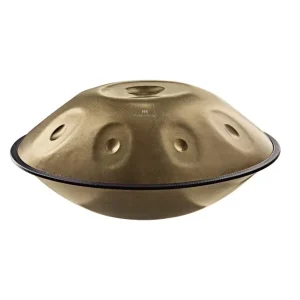 Top-Angebot MEINL HPSTL91 Sonic Energy Sensory Handpan Edelstahl D Amara 9 Töne 440 Hz - Vintage Gold