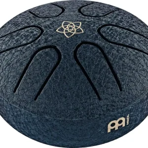 Super-Preis MEINL PSTD2NBVF Sonic Energy Pocket Steel Tongue Drum A Dur, 6 Töne - Marineblau, Venusblume / 3"/7,6 cm
