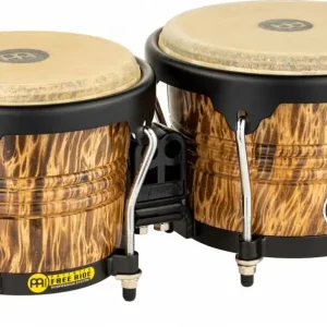 Meistverkauft MEINL FWB190LB Percussion Marathon Serie Bongo - Leopard Burl 6 3/4" MACHO & 8" HEMBRA