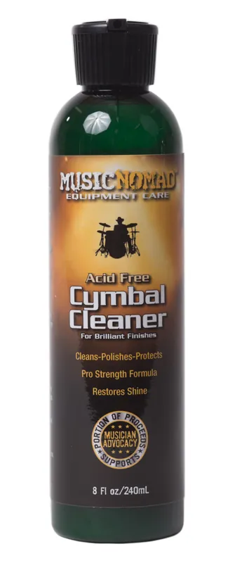 MusicNomad Cymbal Cleaner (MN111) - Cleaner and Polisher for Brilliant Finishes, 240 ml (8 oz.) Bestpreis