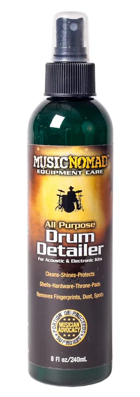 Expressversand MusicNomad Drum Detailer (MN110) - Drum Cleaner for Acoustic and Electronic Kits, 240 ml (8 oz.)