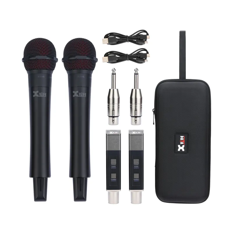 Versand Am Gleichen Tag XVive M5D Dual Handheld Microphone Wireless system